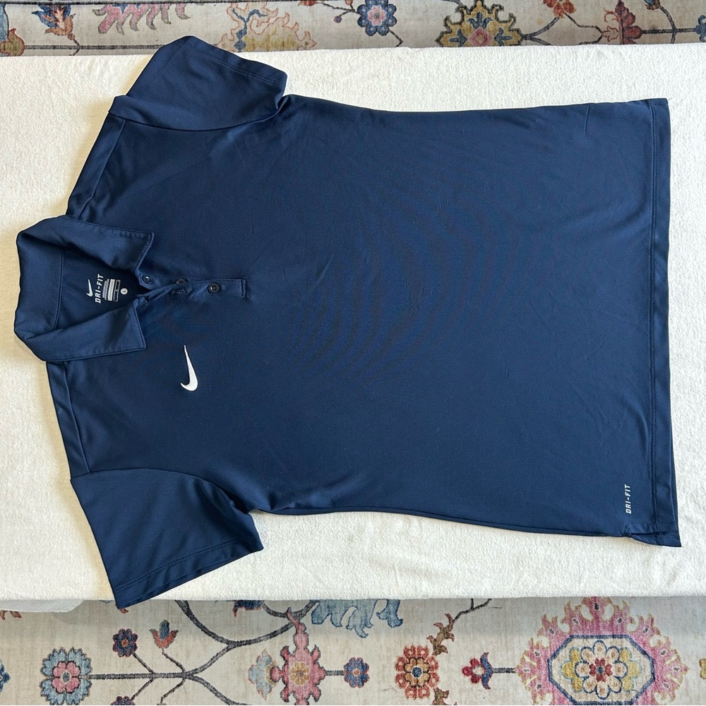 Nike Deep Blue Dri-FIT Polo Shirt